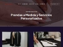 Website Screenshot Sastrería Adams