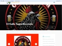 Website Screenshot Cervecerías El Gallo, El Chochito Ayamonte