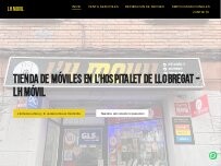 Website Screenshot Lh Movil