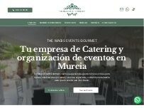 Website Screenshot Bodas The magis events gourmet