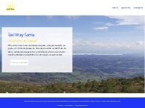 Website Screenshot Taxi Way Sarria