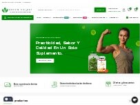 Website Screenshot Green Folhas