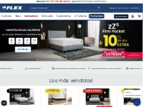 Website Screenshot Tienda Flex by Noctalia