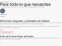 Website Screenshot Carlos Soler Reformas