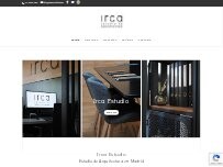 Website Screenshot Irca Estudio de Arquitectura