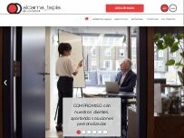 Website Screenshot Aldama Tapia -gudari-