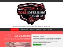 Website Screenshot Total Detailing Limpieza De Coches