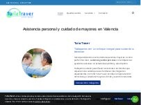 Website Screenshot Sad Turia Traver