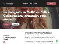 Website Screenshot La Bodegueta de la plaça