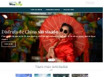 Website Screenshot AGENCIA DE VIAJES WESTRIP     欧洲假日旅行社