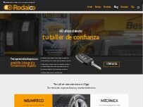 Website Screenshot Taller de Mecánica y Neumáticos Rodalco