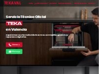 Website Screenshot TEKAVAL