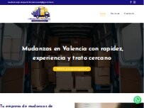 Website Screenshot Mudanzas y Transporte Hnos. Antúnez