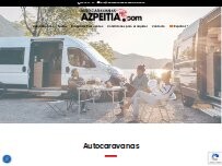 Website Screenshot Autocaravanas Azpeitia
