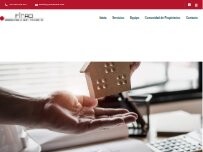 Website Screenshot Finad Asesores Y Administraciones De Fincas