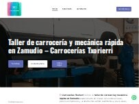Website Screenshot Carrocerías Txorierri