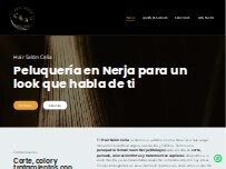 Website Screenshot Hair Salon C&A