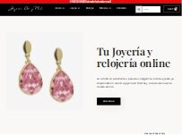 Website Screenshot Joyería Oro y Plata