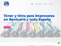 Website Screenshot Toner y Tinta Original y Compatible para Tu Impresora