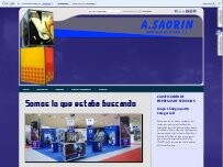 Website Screenshot A.Saorin Montaje de Stand