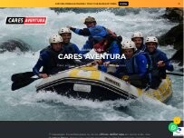 Website Screenshot Cares Aventura
