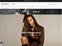 Website Screenshot GUESS