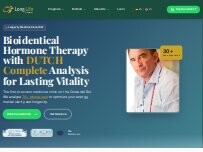 Website Screenshot Hormone Replacement Therapy Marbella | LongLifeClinic