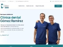 Website Screenshot Odontologia Gómez Ramírez S L