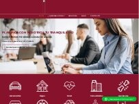 Website Screenshot Carmen Román Corredor de Seguros