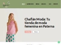 Website Screenshot Chaflán Moda