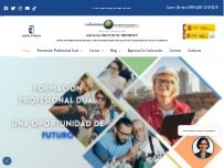 Website Screenshot La Academia de Valdepeña Sl