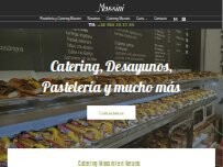 Website Screenshot Massini Catering