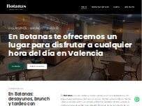 Website Screenshot Botanas La Eliana