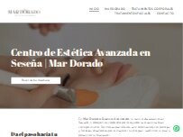 Website Screenshot Mar Dorado Estética Avanzada