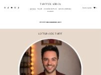 Website Screenshot Tarot de Adrián