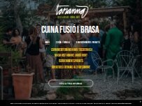 Website Screenshot Tarannà Restaurant | Restaurante Palafrugell