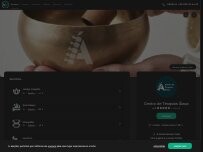 Website Screenshot Centro de Terapias Álava