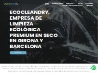 Website Screenshot Ecocleandry S.L.