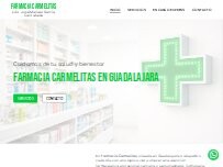 Website Screenshot Farmacia Carmelitas