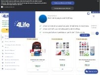 Website Screenshot 4Life Levante Almeriense y Andalucía