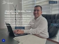 Website Screenshot Deves Abogados