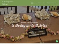 Website Screenshot El Bodegón de Fabrice