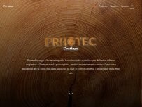 Website Screenshot Prhotec