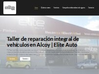 Website Screenshot Taller Agullo Alcoy S.L.