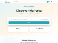 Website Screenshot Mallorca Map