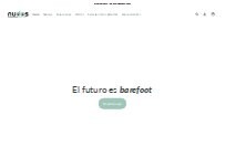 Website Screenshot Nudos Barefoot Shoes
