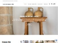 Website Screenshot Casa de Mamachón | Alojamiento rural
