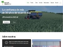 Website Screenshot Agrícola Ogazón S.L.