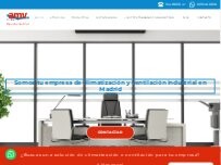 Website Screenshot A.M.V. S.L.