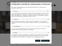 Website Screenshot g&d events